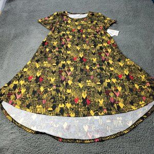 NEW LulaRoe Carly Dress‎ Womens Size XS Extra Small Multicolor